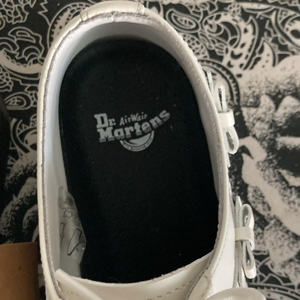 Dr. Martens 1461 Bow Oxford Smooth Leather Shoes White NEW 8 - Picture 8 of 9